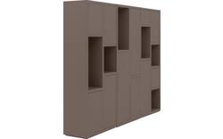 Goossens wandmeubel granada bruin eiken - 8251542-goossens-granada-wandmeubel-eiken-01