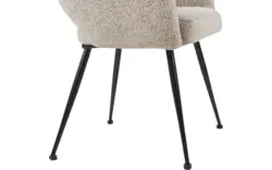 Goossens eetkamerstoel briggen beige stof - 8251549-goossens-briggen-eetkamerstoel-stof-wit-01