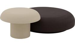 Goossens salontafel mushroom bruin leefbeton - 8251553-goossens-mushroom-salontafel-leefbeton-01