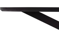 Goossens eettafel nilo zwart mango - 8251608-goossens-nilo-eettafel-mango-zwart-01