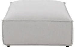 Goossens excellent voetenbank sens bruin stof - 8251651-goossens-excellent-sens-hocker-stof-01