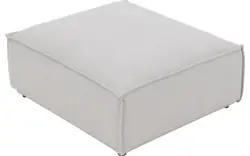 Goossens excellent voetenbank sens bruin stof - 8251651-goossens-excellent-sens-hocker-stof-01