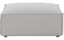Goossens excellent voetenbank sens bruin stof - 8251652-goossens-excellent-sens-hocker-stof-01