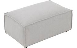 Goossens excellent voetenbank sens bruin stof - 8251652-goossens-excellent-sens-hocker-stof-01