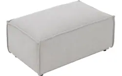 Goossens excellent voetenbank sens bruin stof - 8251652-goossens-excellent-sens-hocker-stof-01