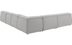 Goossens excellent u bank sens bruin stof - 8251660-gespiegeld-02