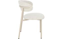 Goossens basic eetkamerstoel siem beige stof - 8251688-goossens-basic-siem-eetkamerstoel-stof-wit-01