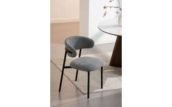 Goossens basic eetkamerstoel siem grijs stof - 8251690-goossens-basic-siem-eetkamerstoel-stof-grijs-10