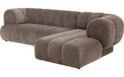 Goossens hoeksalon weave bruin stof - 8251717-goossens-weave-bank-stof-bruin-01
