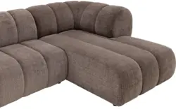 Goossens hoeksalon weave bruin stof - 8251717-goossens-weave-bank-stof-bruin-01