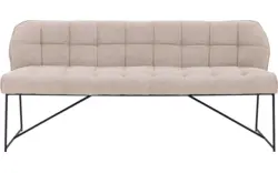 Goossens eetbank ronnie roze stof - 8252040-goossens-ronnie-eetkamerstoel-stof-roze-02