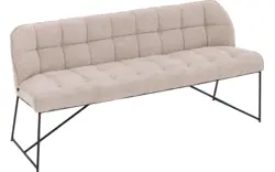 Goossens eetbank ronnie roze stof - 8252040-goossens-ronnie-eetkamerstoel-stof-roze-02
