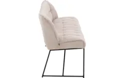 Goossens eetbank ronnie roze stof - 8252040-goossens-ronnie-eetkamerstoel-stof-roze-02