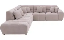 Goossens excellent hoeksalon kubus beige stof - 8252075-gespiegeld-02