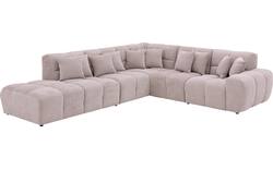 Goossens excellent hoeksalon kubus beige stof - 8252075-gespiegeld-03