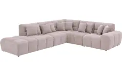 Goossens excellent hoeksalon kubus beige stof - 8252075-gespiegeld-02