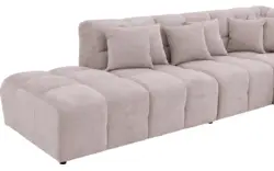 Goossens excellent hoeksalon kubus beige stof - 8252075-gespiegeld-02