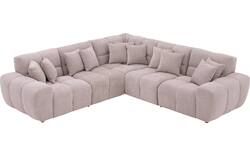 Goossens excellent hoeksalon kubus beige stof - 8252076-goossens-excellent-kubus-bank-stof-beige-01
