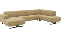Goossens u bank mellow geel stof - 8252087-goossens-mellow-bank-stof-geel-01