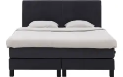 Goossens boxspring compleet gs 180 compleet grijs stof - 8252119-goossens-gs-180-boxspring-stof-05