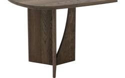 Goossens eettafel slim bruin eiken - 8252123-goossens-slim-eettafel-eiken-bruin-01