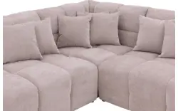 Goossens excellent hoeksalon kubus beige stof - 8252132-gespiegeld-02