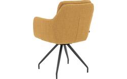 Goossens eetkamerstoel mirthe geel stof - 8252168-goossens-mirthe-eetkamerstoel-stof-geel-02