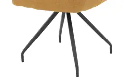 Goossens eetkamerstoel mirthe geel stof - 8252168-goossens-mirthe-eetkamerstoel-stof-geel-01