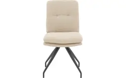 Goossens eetkamerstoel mirthe beige stof - 8252170-goossens-mirthe-eetkamerstoel-stof-beige-01