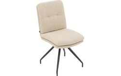 Goossens eetkamerstoel mirthe beige stof - 8252170-goossens-mirthe-eetkamerstoel-stof-beige-01