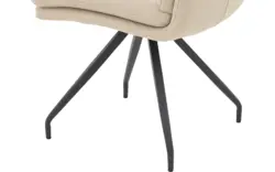 Goossens eetkamerstoel mirthe beige stof - 8252170-goossens-mirthe-eetkamerstoel-stof-beige-01