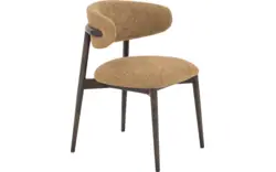 Goossens eetkamerstoel diede geel stof - 8252179-goossens-diede-eetkamerstoel-stof-geel-01