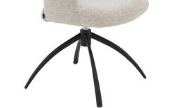 Goossens eetkamerstoel sara beige stof - 8252182-goossens-sara-eetkamerstoel-stof-beige-01