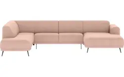 Stof fijn geweven oud roze