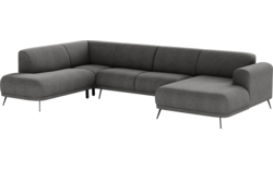 Goossens u bank shallow zwart stof - 8252321-goossens-shallow-bank-stof-zwart-01