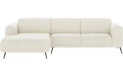 Goossens loungebank shallow wit stof - 8252332-goossens-shallow-bank-stof-wit-01