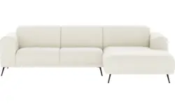 Goossens loungebank shallow wit stof - 8252355-goossens-shallow-bank-stof-wit-01