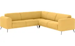 Goossens hoeksalon shallow geel stof - 8252370-goossens-shallow-bank-stof-geel-01