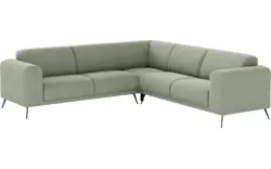 Goossens hoeksalon shallow groen stof - 8252371-goossens-shallow-bank-stof-groen-01
