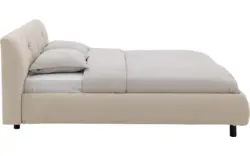 Goossens gestoffeerd bedframe taranto beige stof - 8252944-goossens-taranto-bedframe-stof-01
