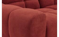 Goossens excellent zitbank kubus rood stof - 8252683-goossens-excellent-kubus-bank-stof-rood-01