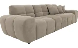 Goossens excellent zitbank kubus bruin stof - 8252698-goossens-excellent-kubus-bank-stof-bruin-01