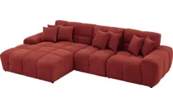 Goossens excellent loungebank kubus rood stof - 8252699-goossens-excellent-kubus-bank-stof-rood-01