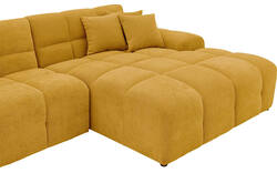 Goossens excellent loungebank kubus geel stof - 8252708-gespiegeld-02