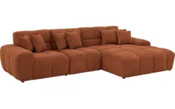 Goossens excellent loungebank kubus bruin stof - 8252709-gespiegeld-02