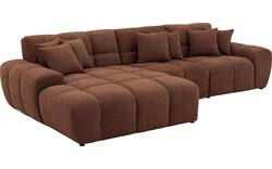 Goossens excellent loungebank kubus bruin stof - 8252710-goossens-excellent-kubus-bank-stof-bruin-01