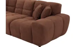 Goossens excellent loungebank kubus bruin stof - 8252710-goossens-excellent-kubus-bank-stof-bruin-01