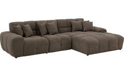 Goossens excellent loungebank kubus bruin stof - 8252712-gespiegeld-03