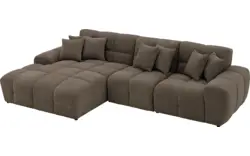 Goossens excellent loungebank kubus bruin stof - 8252712-goossens-excellent-kubus-bank-stof-bruin-01