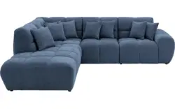 Goossens excellent hoeksalon kubus blauw stof - 8252716-gespiegeld-02